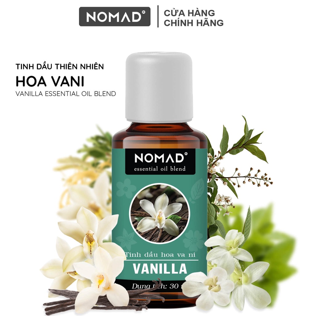 Tinh Dầu Hoa Vani Nomad Vanilla Essential Oil Blend