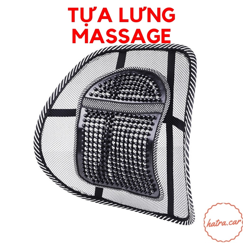 Lưới tựa lưng massage ghế ô tô, tựa lưng ghế văn phòng