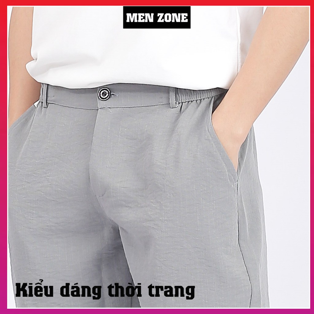 Quần Short Đũi Nam, Quần Ngố Nam Chất Liệu Đũi Mềm Mịn Thoáng Mát [QDC]