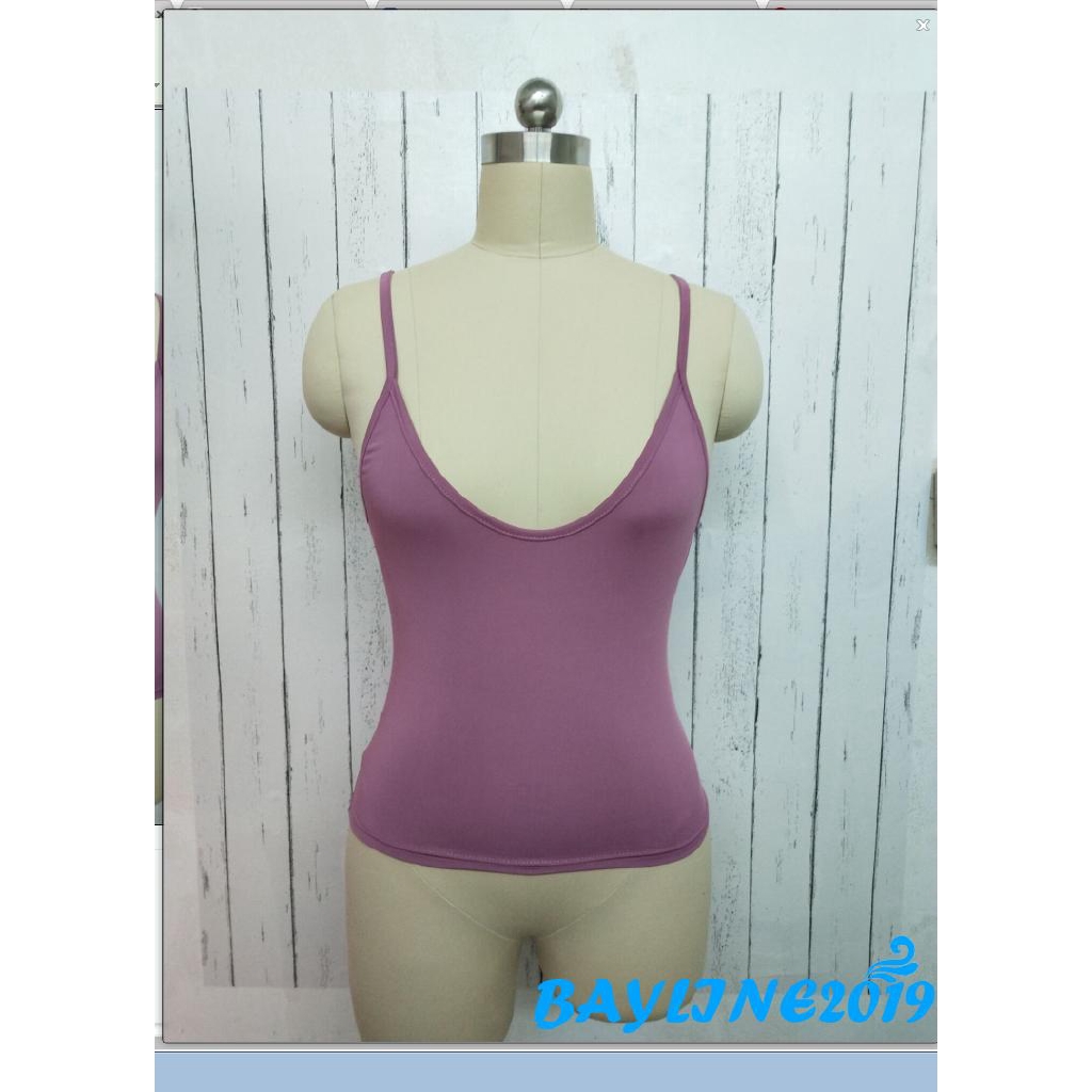 Áo Hai Dây Màu Trơn Quyến Rũ Thời Trang Cho Phụ Nữ