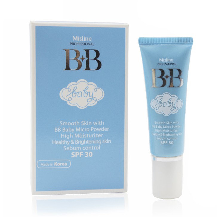 Kem nền Mistine BB Baby Face Cream Thái Lan 15ml (Tone tự nhiên)