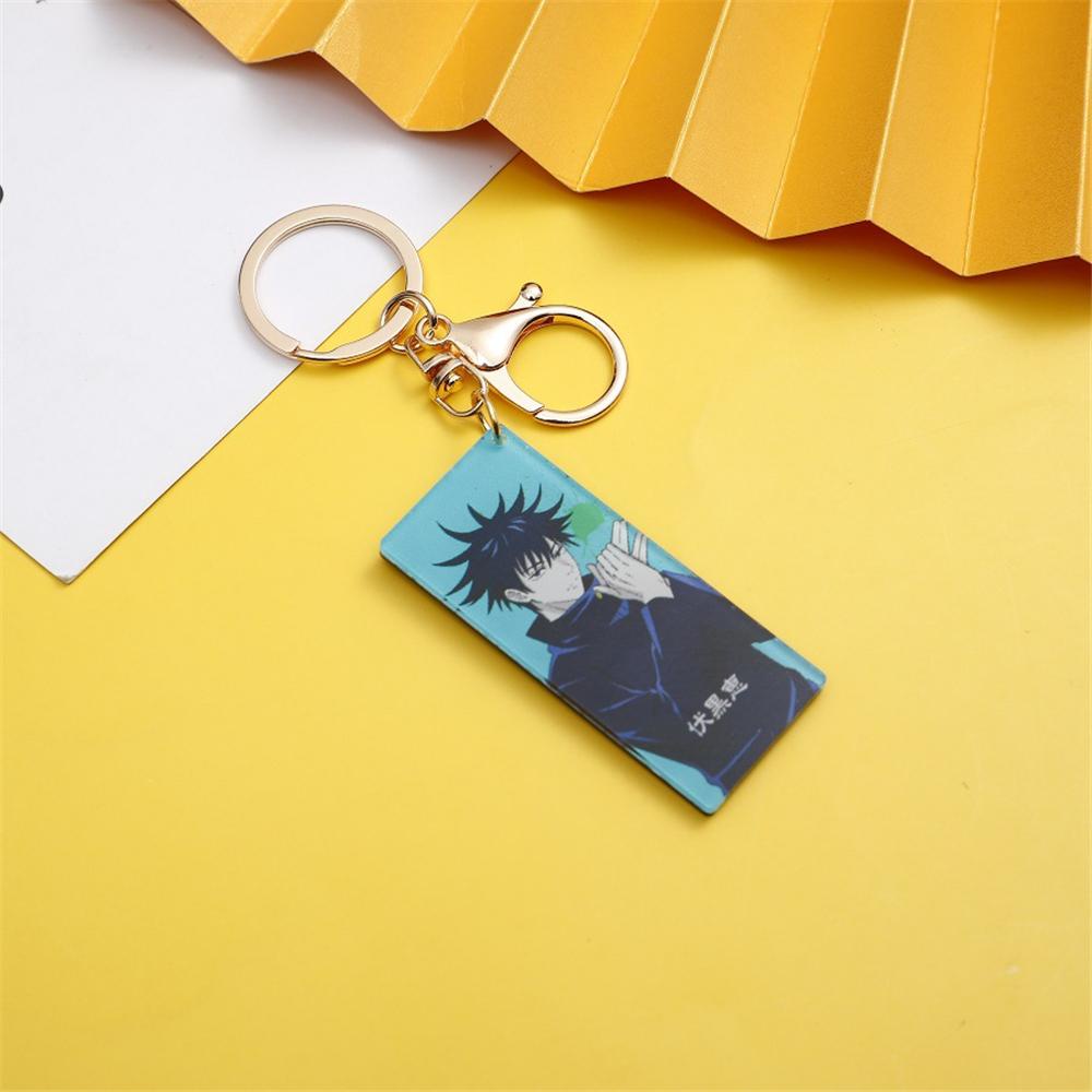 Móc Chìa Khóa Xe Hơi Bằng Acrylic Hình Anime NICKOLAS Jujutsu Kaisen Gojou Satoru