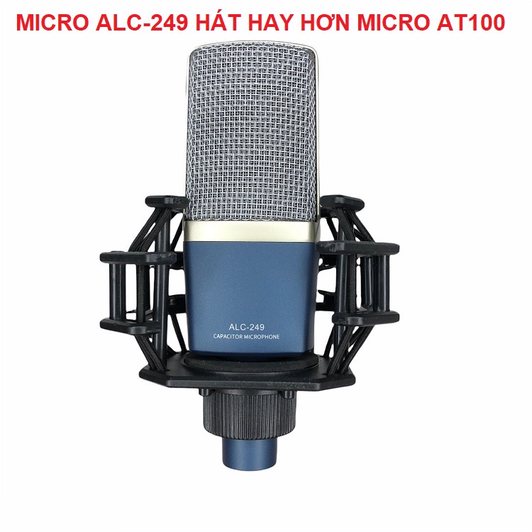 Combo Micro ALC-249, Sound Card K10 Bản Kỷ Niệm 10 Năm, Tặng Tai Nghe AKG-S10 - Chuyên Hát Livestream