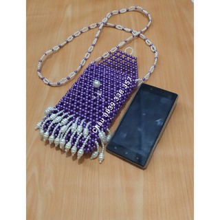 MC I Túi đựng điện thoại hạt cườm handmade độc đáo