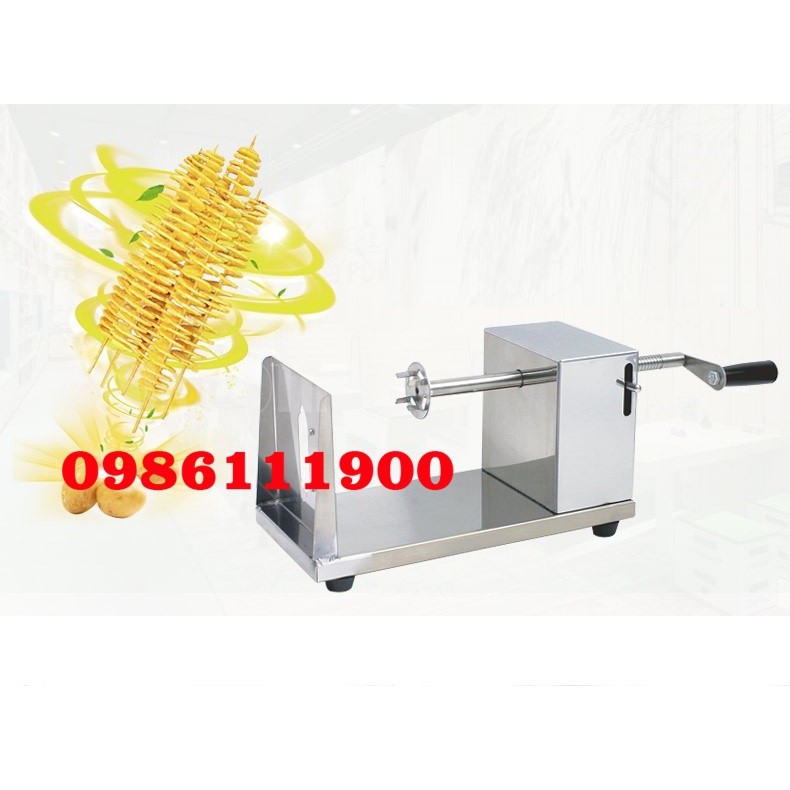Máy Cắt Khoai Tây Lốc Xoáy Kiểu Mới