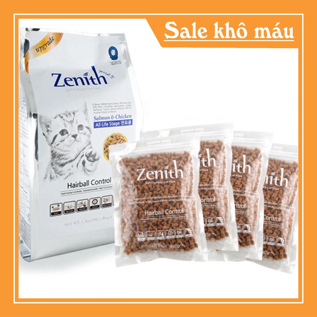 [FLASH SALE] Thức ăn cho mèo hạt mềm zenith cho mèo 1.2kg