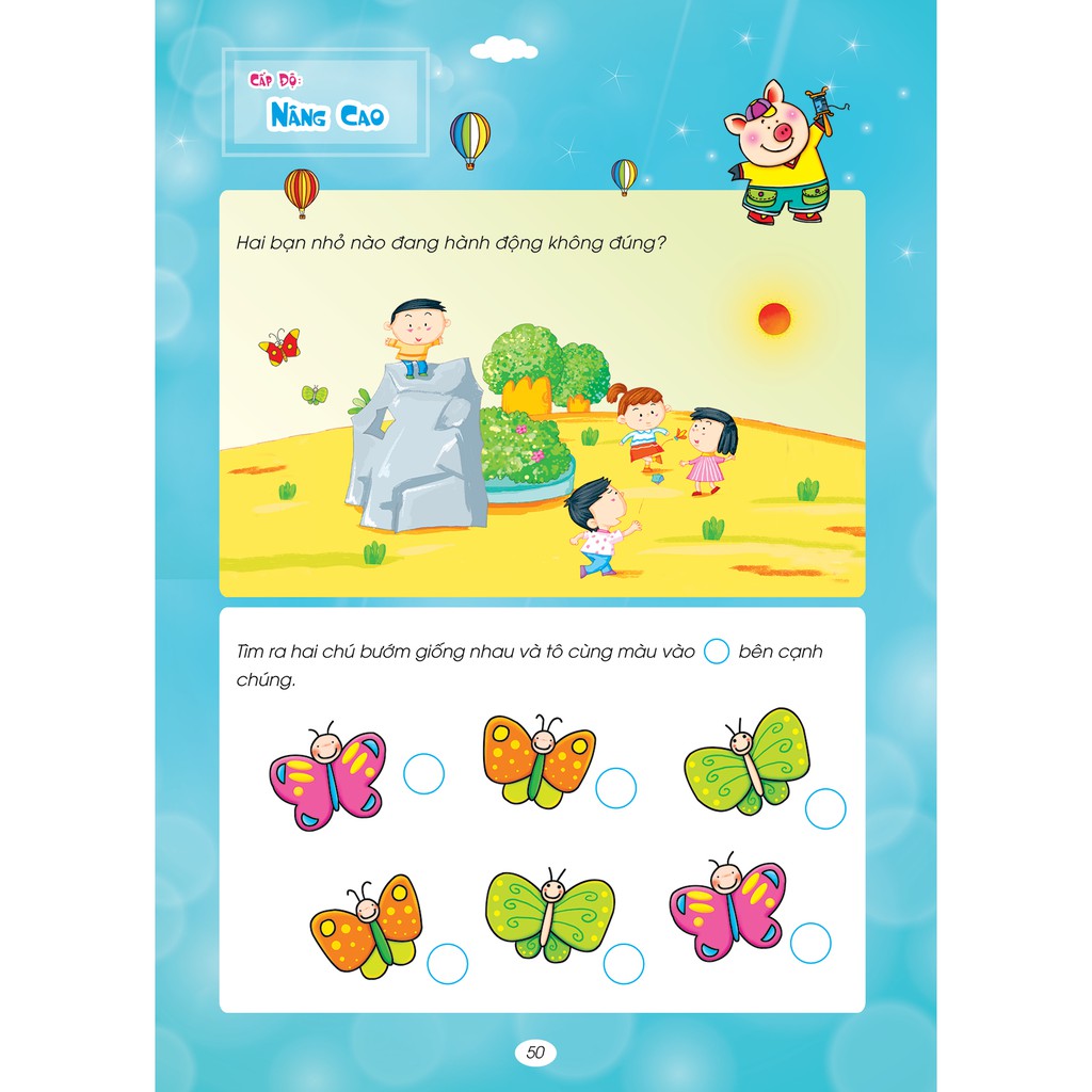 Sách thiếu nhi - TRÒ CHƠI TƯ DUY - NÃO PHẢI (3-4 tuổi) | BigBuy360 - bigbuy360.vn