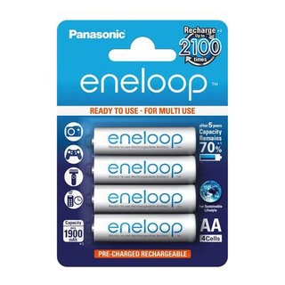 Vỉ 4 pin sạc aa panasonic eneloop 1900 mah