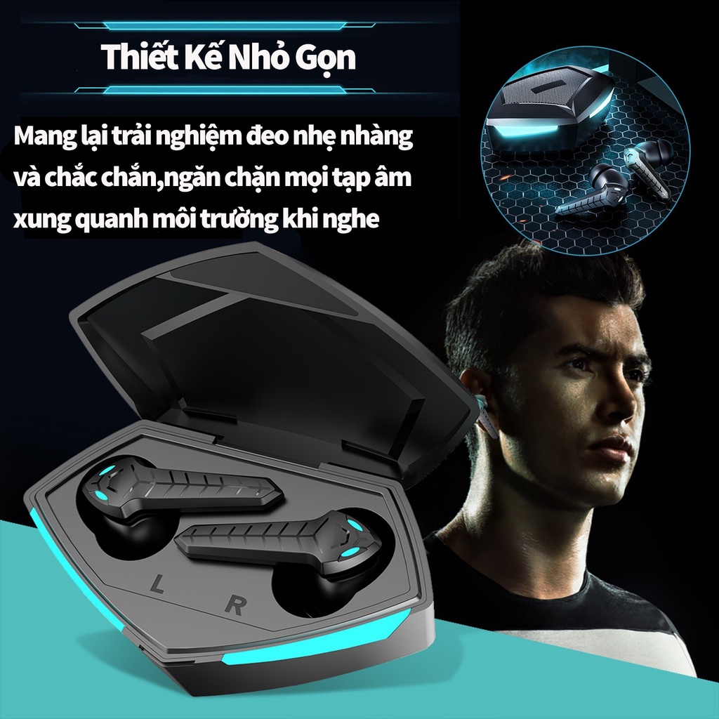 Tai nghe gaming P36 âm thanh HIFI,pin siêu trâu,tích hợp gaming mode giảm độ trễ khi chơi game