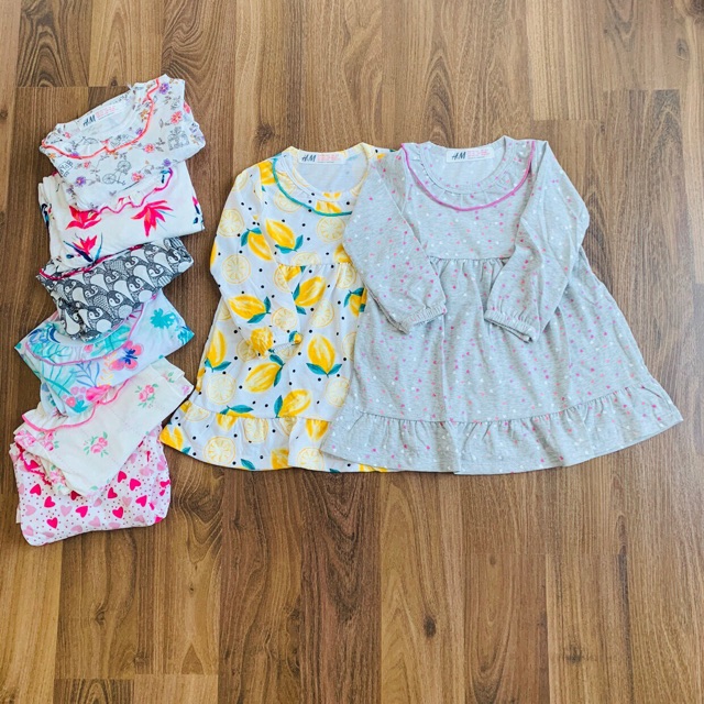 Set 3 váy H&M cho bé gái