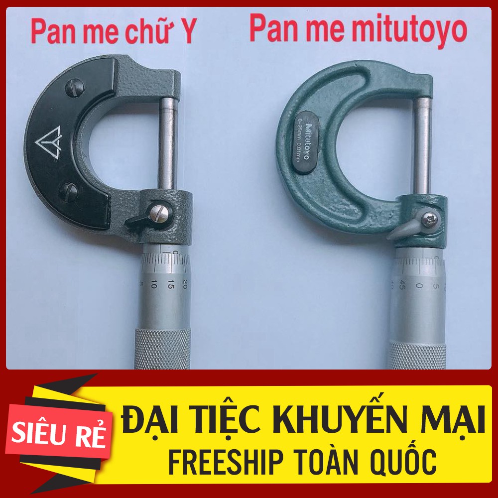 [  HÀNG CHẤT LƯỢNG _ GIÁ SIÊU RẺ ] Thước panme đo ngoài đủ size 0-25/25-50/50-75mm(CHO KHÁCH XEM HÀNG)