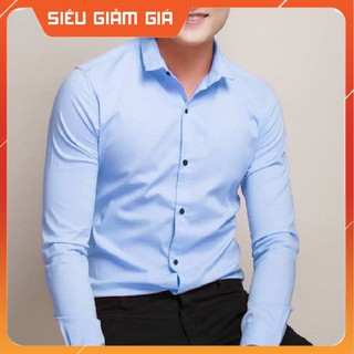 Áo sơ mi nam Vải Lụa Thái chống nhăn (CAM KẾT ẢNH THẬT)