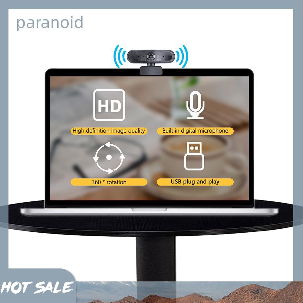 Webcam Paranoid C25E Tích Hợp Micro Tiện Dụng Cho Phát Trực Tuyến / Phát Trực Tuyến | BigBuy360 - bigbuy360.vn