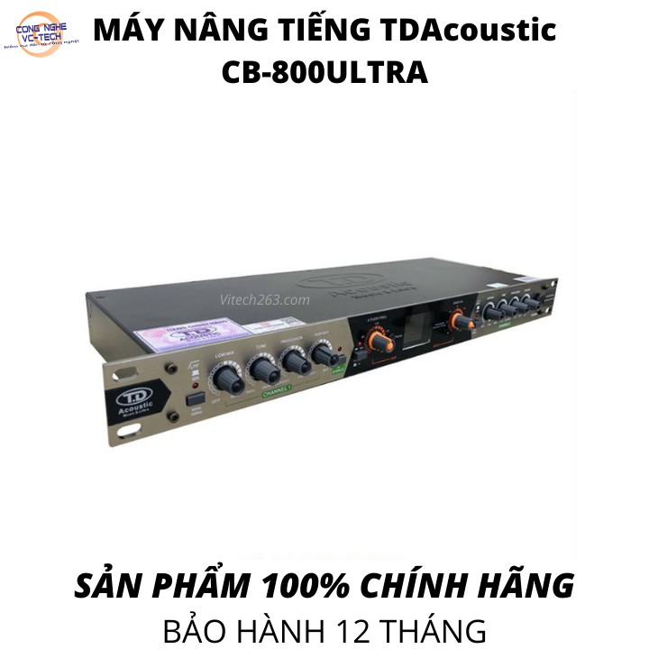 {TẶNG CÁP Canon}Máy Nâng Tiếng Cao Cấp TDAcoustic CB-800ULTRA-Hàng Chính Hãng- BẢN MỚI NHẤT T8/2020