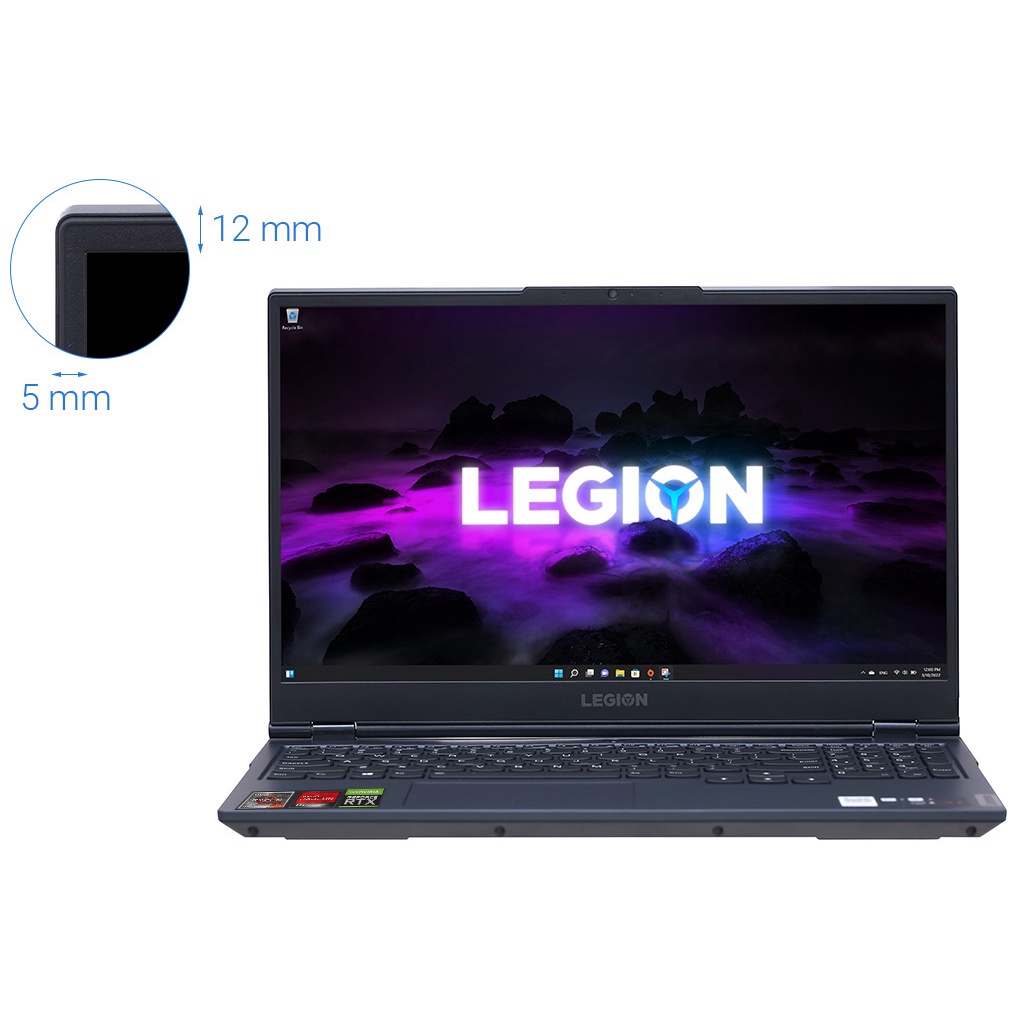 Lenovo Legion 5 15ACH6 R5 5600H/8GB/512GB/4GB RTX3050/15.6"F/165Hz/Win11//Xanh