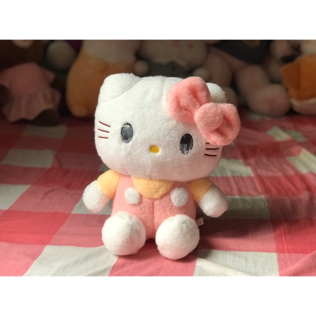 Gấu bông mèo Hello kitty lông xù hàng cao cấp