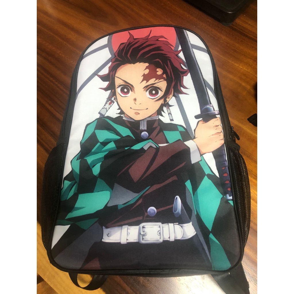 Ba Lô Đi Học In Họa Tiết Anime Demon Slayer Kimetsu No Yaiba Thời Trang