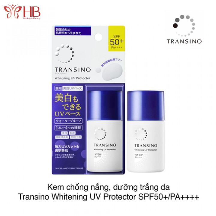 Kem chống nắng dưỡng trắng da Transino Whitening Day Protector 30ml