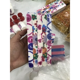 Combo 10 dũa giấy làm móng