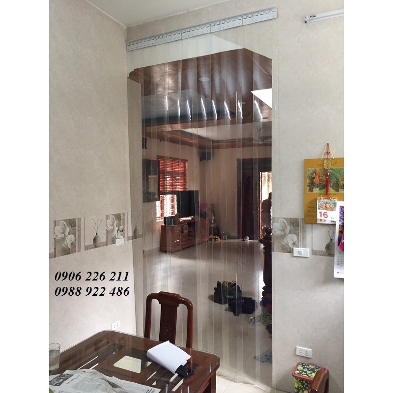 Rèm nhựa PVC ngăn lạnh làm theo yêu cầu dày 1,5mm