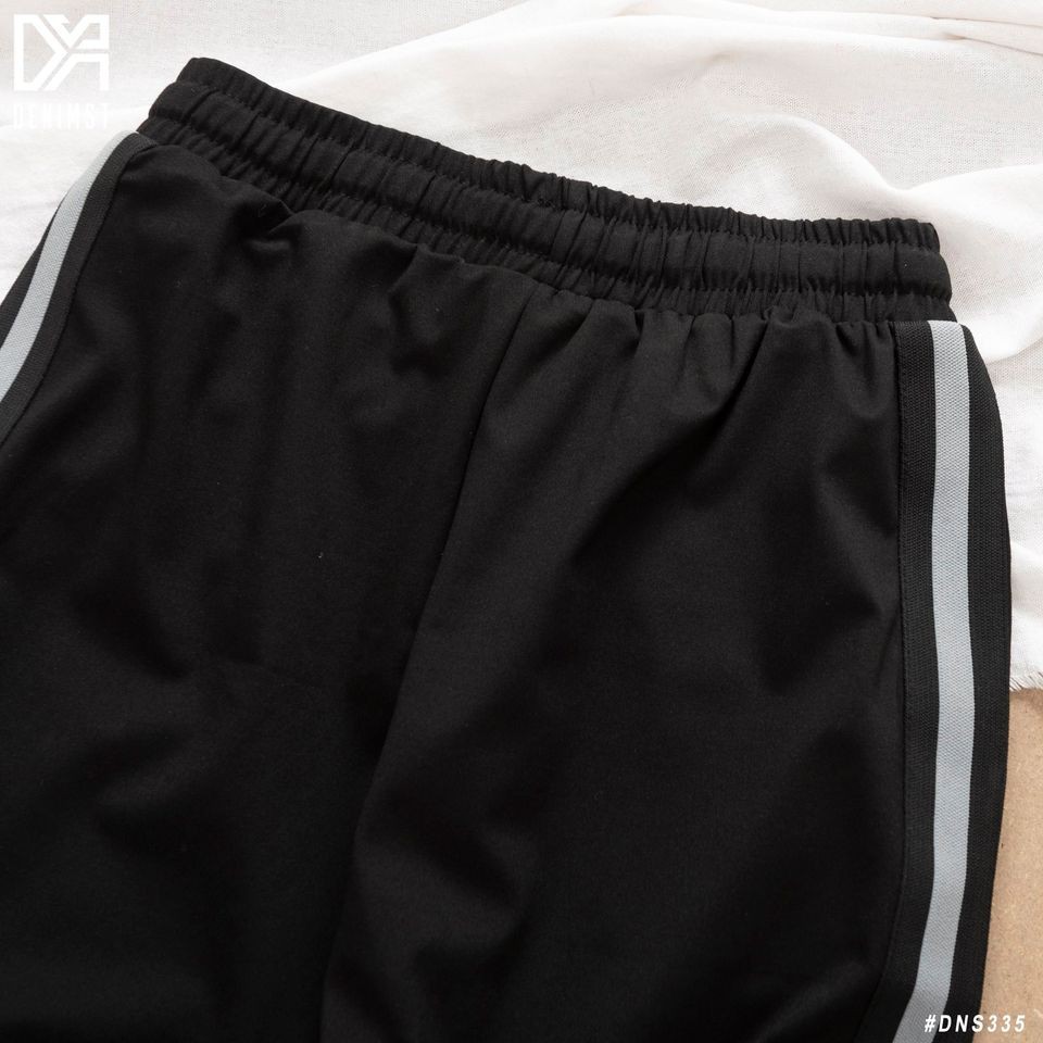 Quần nỉ jogger sọc xám DENIMST 335 | BigBuy360 - bigbuy360.vn