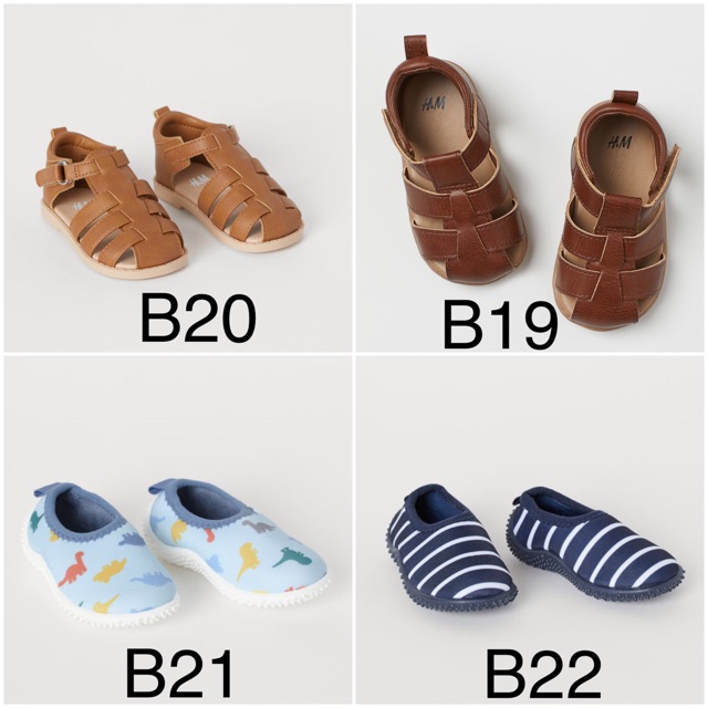 [SẴN - 2/2] Giày HM Kid Boy vợt sale Authentic - Giày bé trai [Ảnh shop chụp]