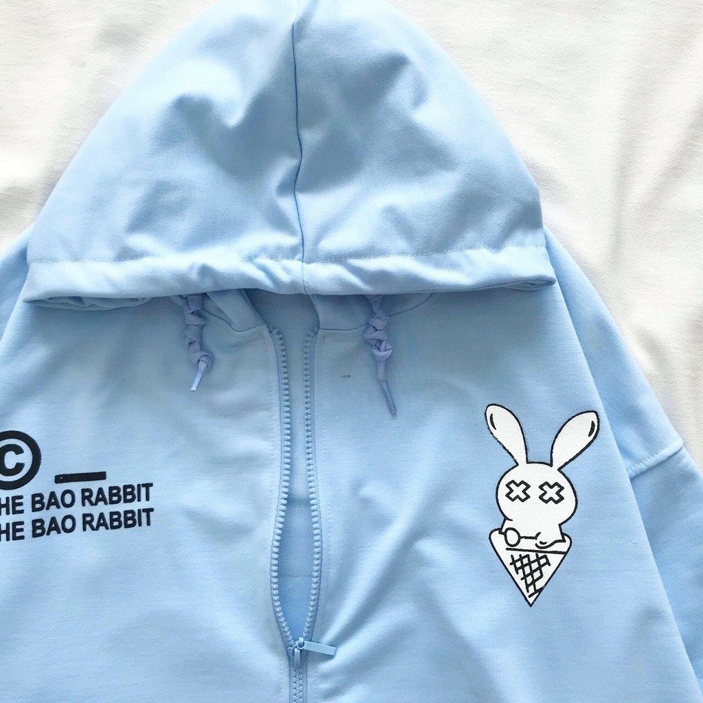 Áo khoác unisex form rộng nỉ BadRabit nam nữ ulzzang WIND | BigBuy360 - bigbuy360.vn