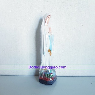 Tượng Đức Mẹ Lộ Đức cao 15cm