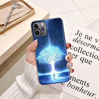 Ốp lưng iPhone 7Plus/ 8 Plus Silicon dẻo hình Trăng Xanh