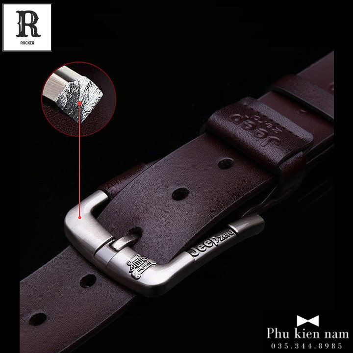 Thắt lưng Da nam - Phong cách châu Âu - Mã TL017