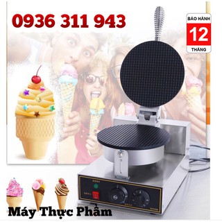 Máy làm bánh ốc quế kem ốc quê công nghiệp