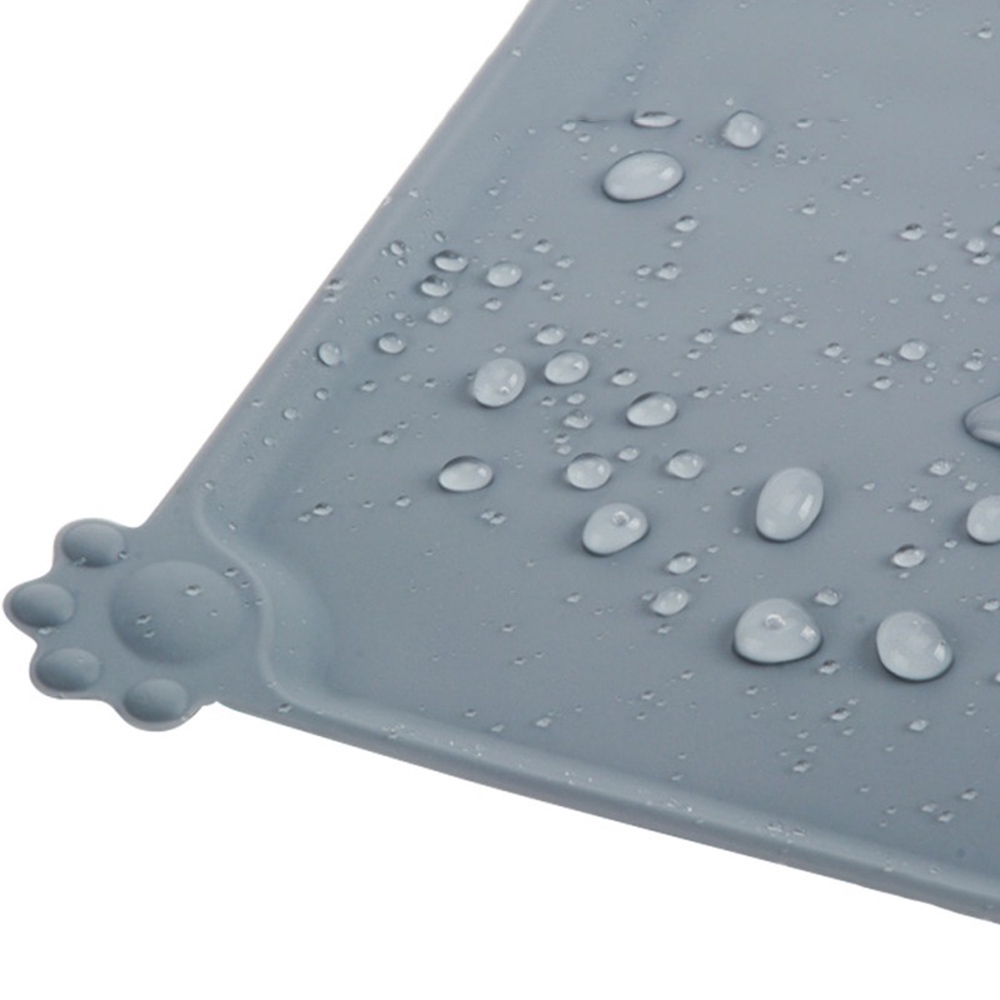 Thảm silicon lót bát ăn chống thấm nước tùy chọn màu sắc