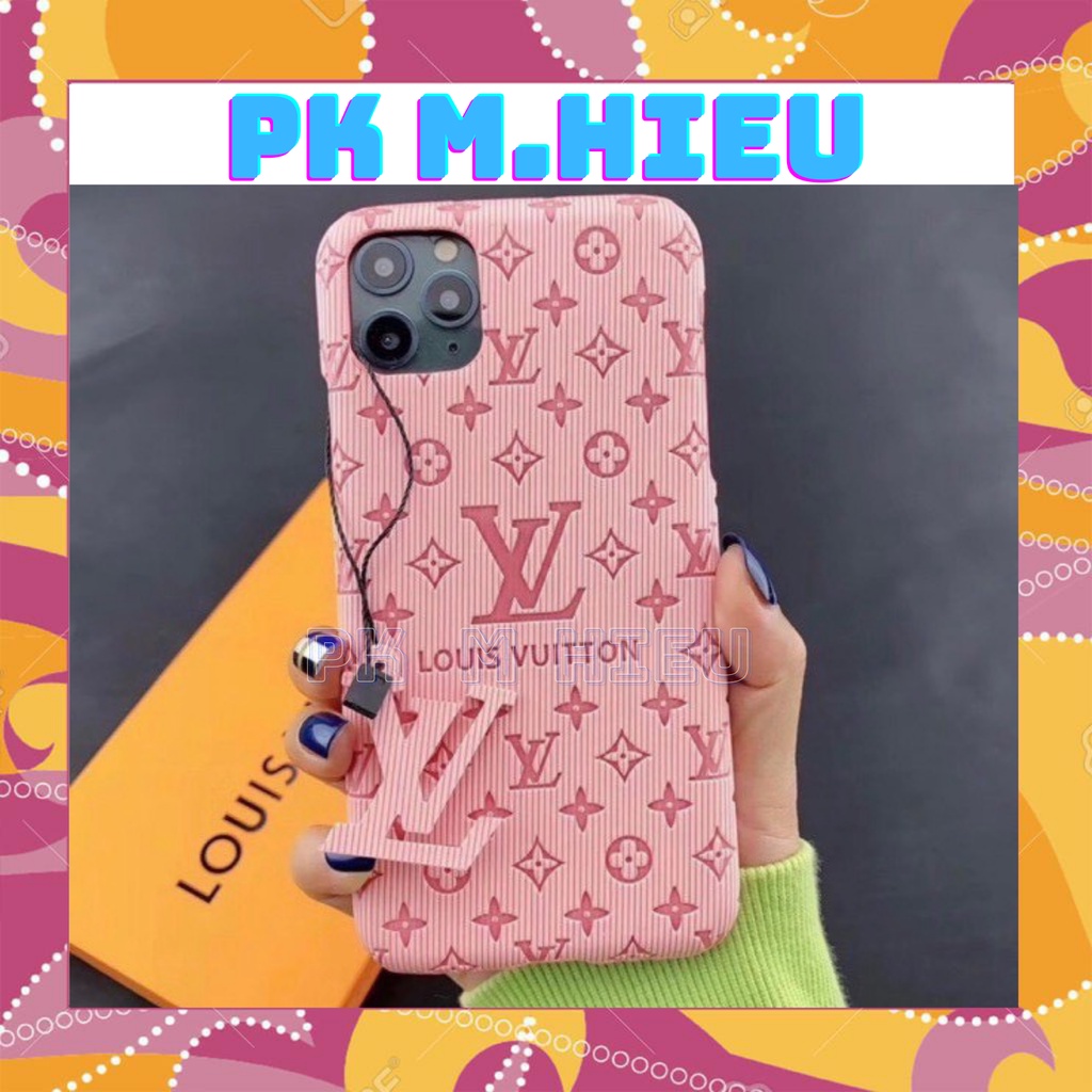 Ốp lưng iphone LV siêu phẩm bằng da KÈM LOGO SANG CHẢNH 6splus/7/7plus/8/8plus/x/xr/xs/11/12/pro/max/plus/promax