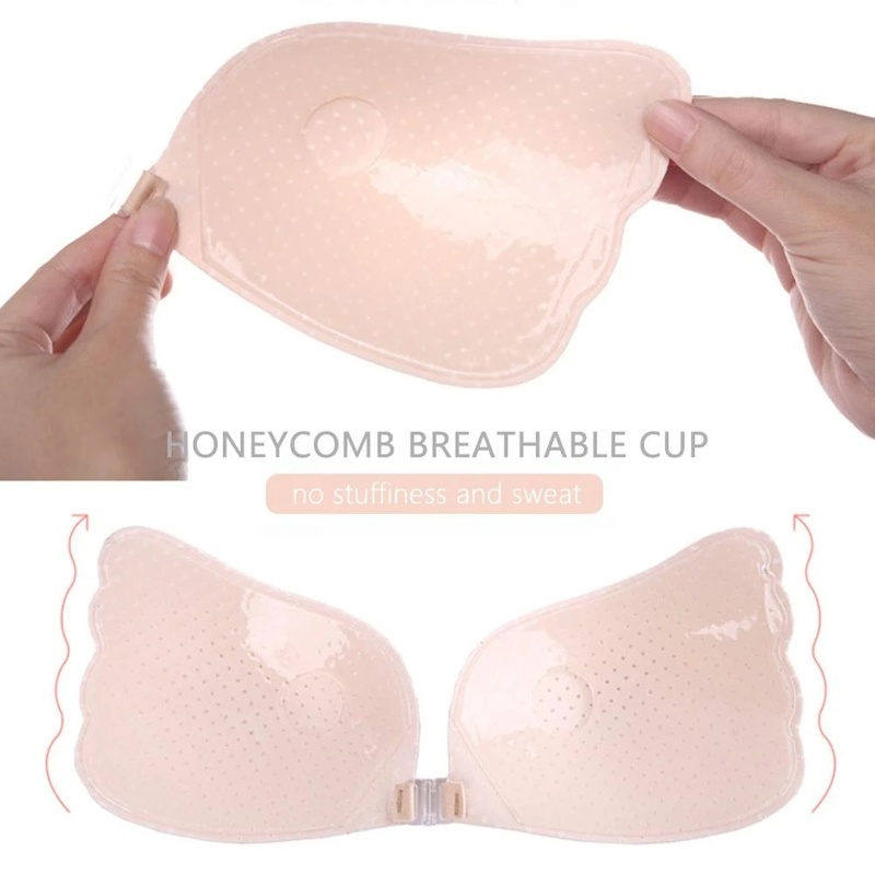 Miếng Dán Ngực Hình Đôi Cánh Thiên Thần Vô Hình Không Dây Vô Hình Thoáng Khí Cho Nữ