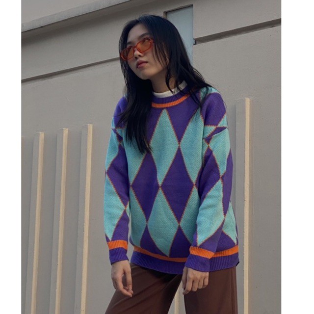 Sweater diamond caro