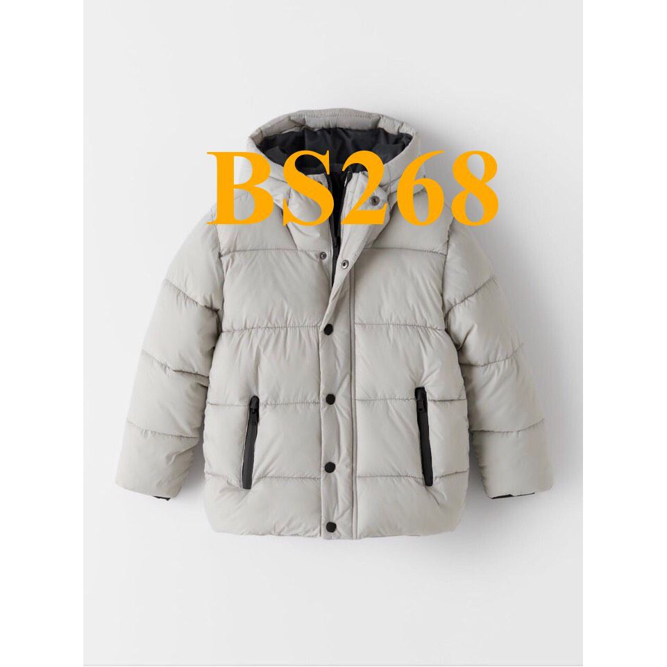 * Mã BS268: Phao Zara bé trai trần bông 3 lớp hàng VNXK siêu đẹp (MBK 34841)