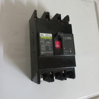 MCCB aptomat 3 pha 100A bãi Nhật