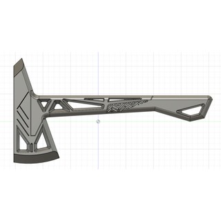 Mô hình trưng bày Valorant Axe rìu độc đáo