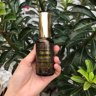 [Hàng Chính Hãng] Tinh dầu dưỡng tóc Alenka hair serum giữ nếp tóc uốn 50ml