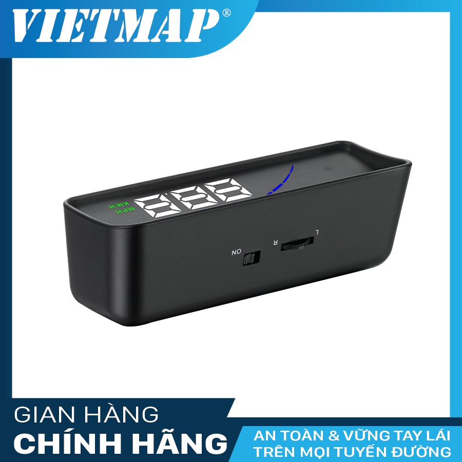 VIETMAP HUD V9 - Màn Hình HUD Hiển Thị Thông Tin Trên Kính Lái Ô Tô - Phụ Kiện Ô tô