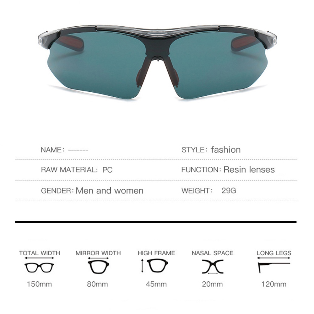 Kính Mát AIELBRO Dùng Khi Đạp Xe Chơi Golf Chạy Xe Câu Cá Cho Nam Và Nữ