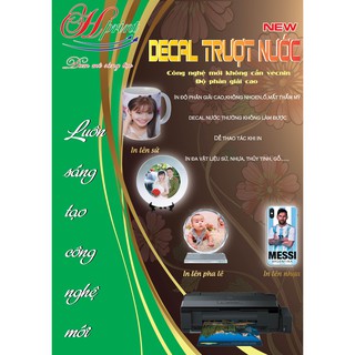 Decal trượt nước cao cấp