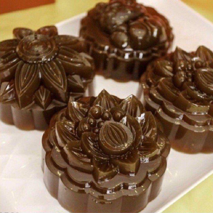 BỘ 2 KHUÔN RAU CÂU TRUNG THU HÌNH HOA SEN 10 CM - MS31