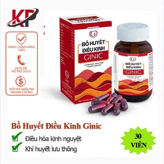 Bổ huyết điều kinh Ginic