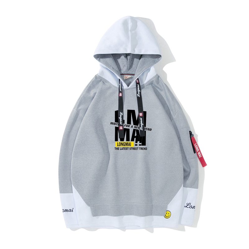 Áo hoodie phối màu phong cách thời trang dành cho nam | BigBuy360 - bigbuy360.vn