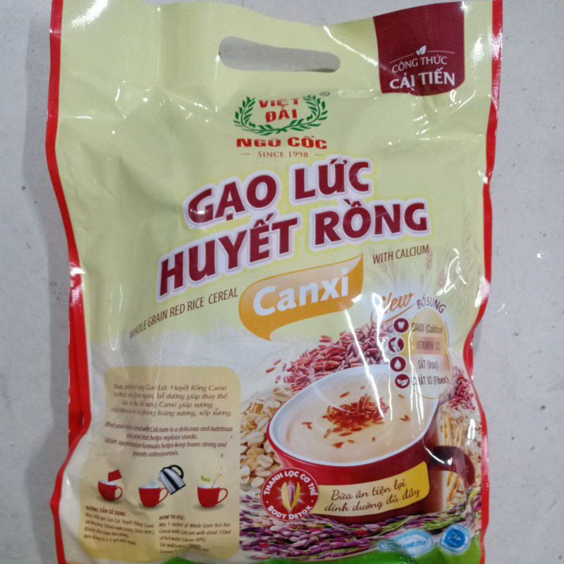 Ngũ cốc gạo lức canxi gói 600g