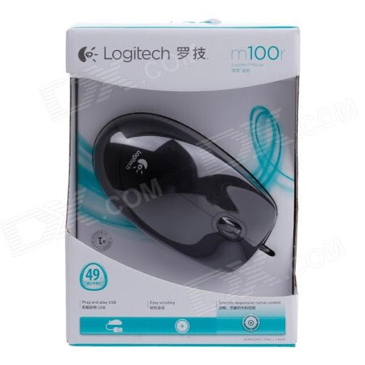 Mouse Logitech M100R USB chính hãng