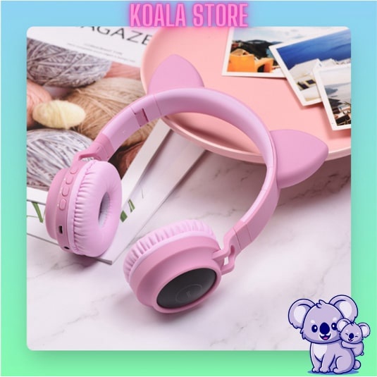Tai Nghe Chụp Tai Mèo Hoco W27, Tai Nghe Bluetooth Chụp Tai Chính Hãng Bảo Hành 1 Năm