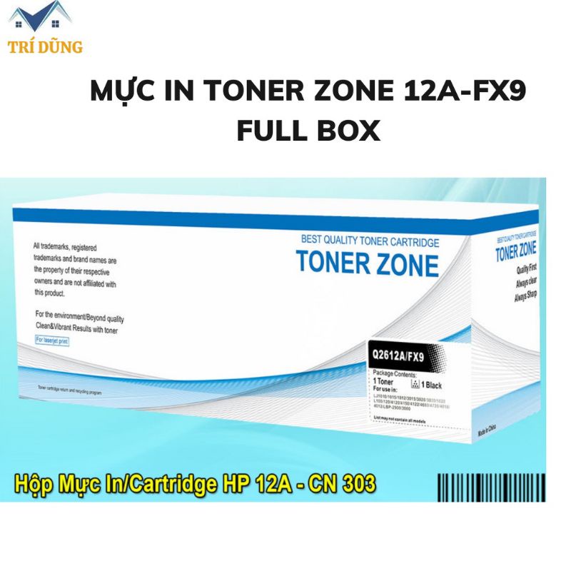 Hộp mực máy in Canon 2900, 3000 có lỗ đổ mực full hộp