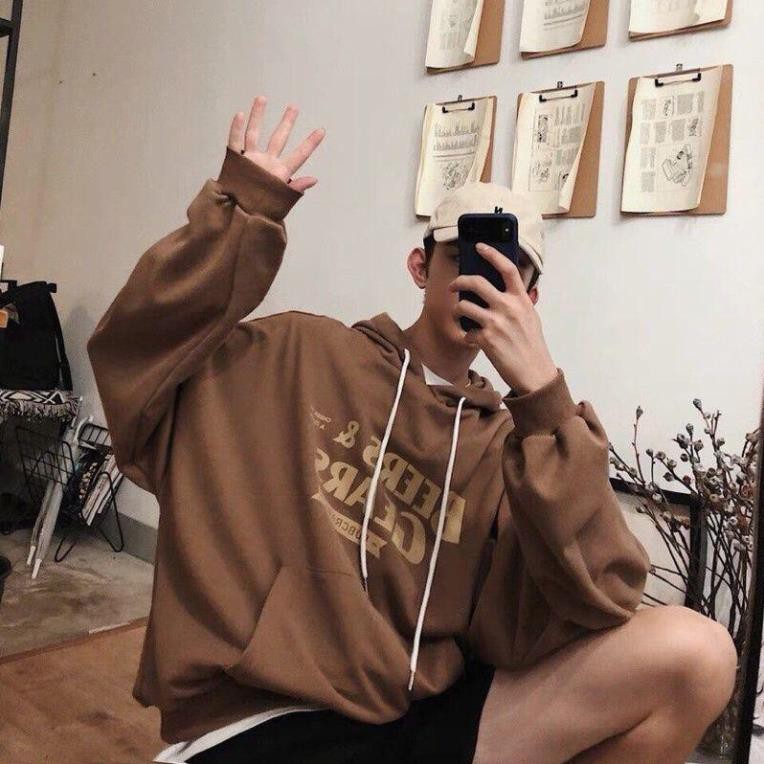 Áo Hoodie Chống Lạnh Unisex Nam Nữ Chất Nỉ Dày Dặn in Chữ BEARS AND GEARS Siêu Chất | BigBuy360 - bigbuy360.vn